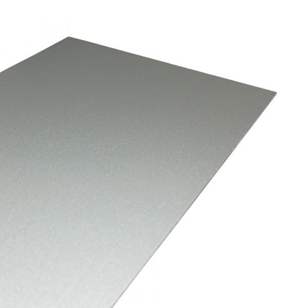 Z-Profil aus Stahl verzinkt RAL9006 beschichtet 0,75 mm stark weißaluminium